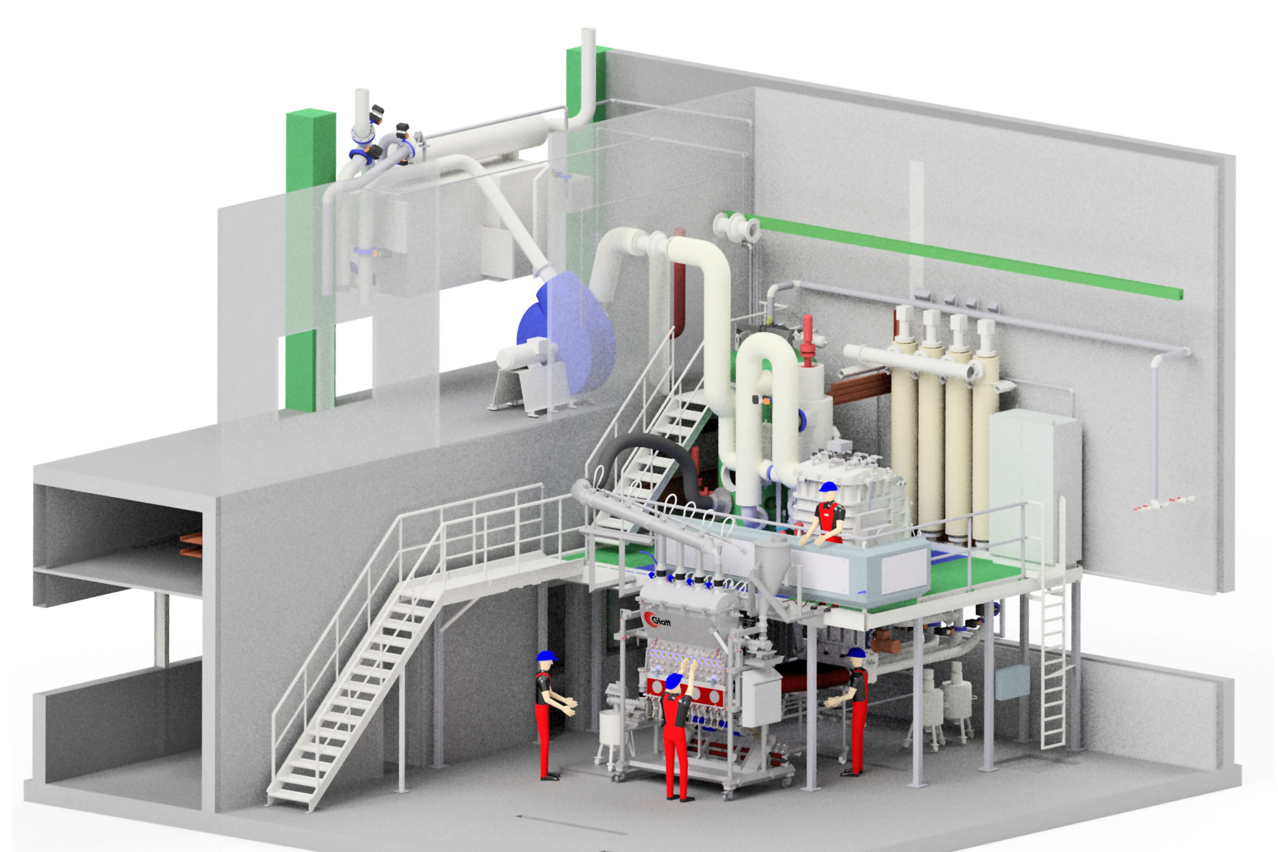 Glatt. GFC 16 - Glatt fluidized bed system for continuous fluid bed coating on a pilot scale